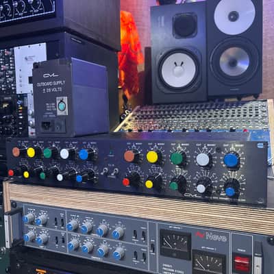 Very Clean vintage GML 8200 Two-Channel Parametric Equalizer w/ Power Supply & cables image 1