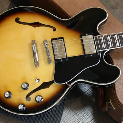 2023 Gibson ES-345 Semi-Hollow Electric Guitar Gloss Sunburst + OHSC image 3