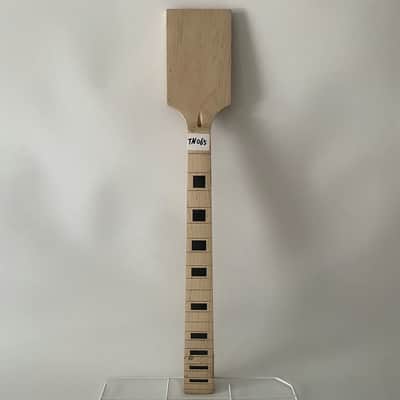 Unfinished Paddle Headstock Les Paul LP Style Guitar Neck image 1