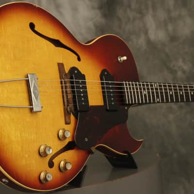 1962 Gibson ES-125 TDC Sunburst w/flame maple top image 13