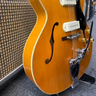 Guild Newark St. Collection X-175B With Case Manhattan with Bigsby 2013 - 2021 - Blonde image 6