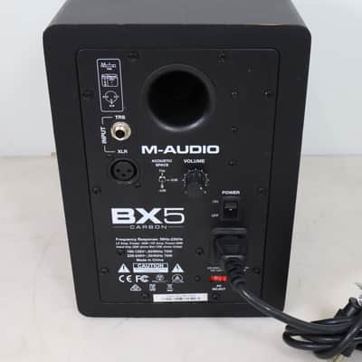 M-Audio BX5 Premier Bi-Amplified Studio Monitor (Single) 2010s - Carbon (Grey/Silver) image 4