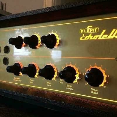 Vintage Klemt Echolette  Showstar 1964 Black & Gold image 5