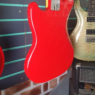 Fender Mustang MG69/MH Candy Apple Red 2012 Electric Guitar image 12