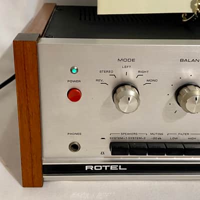 Vintage Stereo Integrated Amplifier Rotel RA-610 image 2