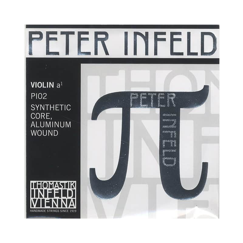 Thomastik-Infeld	PI02 Peter Infeld Aluminum-Wound Synthetic Core 4/4 Violin String - A (Medium) image 1