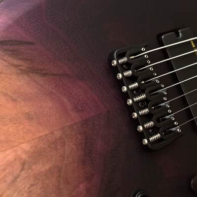 LAB Guitars Custom 7 String 2024 - Black Cherry Fade image 19