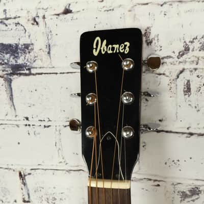 1970s Ibanez Vintage Model 62 Acoustic Guitar Made in Japan Excellent Condition image 4