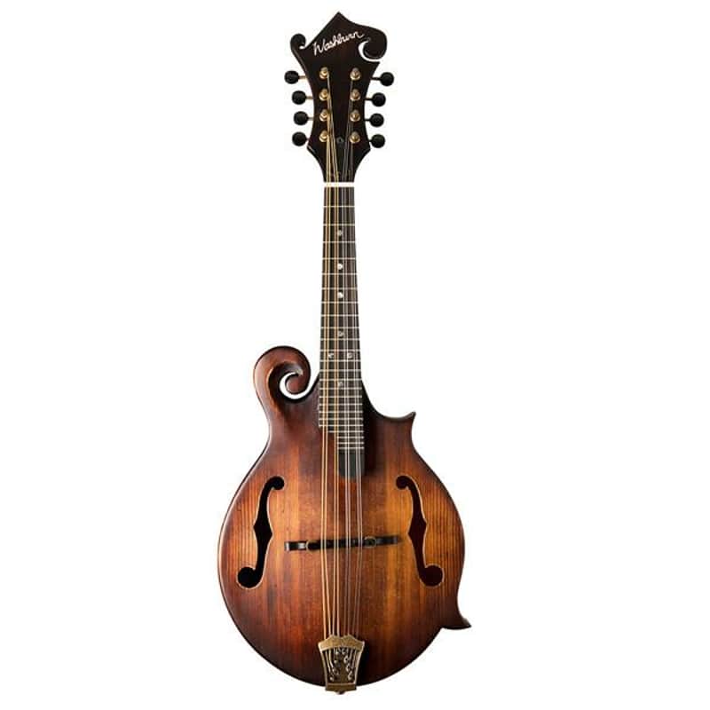 Washburn F Style Mandolin M108SWK Vintage Sunburst image 1