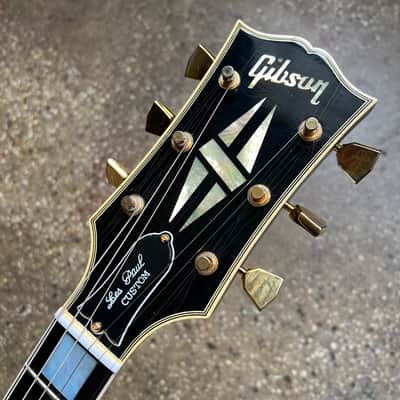 Gibson Custom Shop Les Paul Custom Murphy Lab Ultra Light Aging 2023 - Ebony image 10