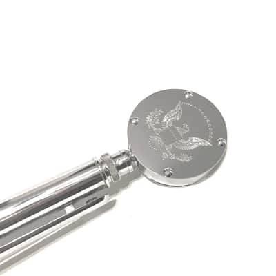 Beautiful Vintage 1970’s Astatic D-104 “Silver Eagle” Lollipop Microphone-Hot Amplified Crystal ! image 7