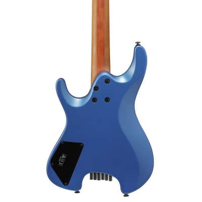 Ibanez Q52LBM Q Standard Headless Electric Guitar - Laser Blue Matte image 9