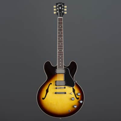 Gibson ES-335 Satin Vintage Sunburst - Semi Acoustic Guitar image 2