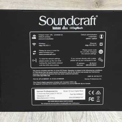 Soundcraft Ui16 image 14