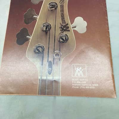 Vintage Music Man Catalog Amplifiers Basses Guitars image 11