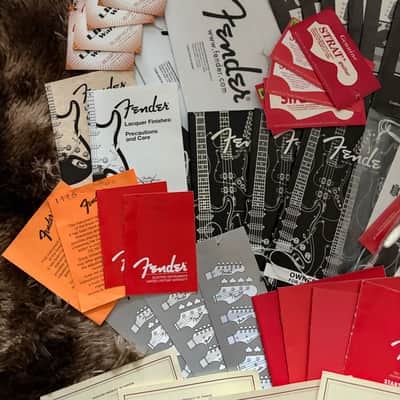 Fender Strat / Tele COA And Paperwork Bundle image 2