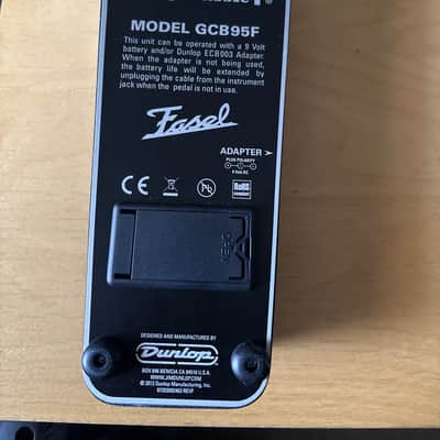 Dunlop GCB95F Cry Baby Classic Wah 2003 - Present - Black image 4
