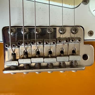 Squier Silver Series Stratocaster 1993 Sunburst MIJ Japan FujiGen image 7