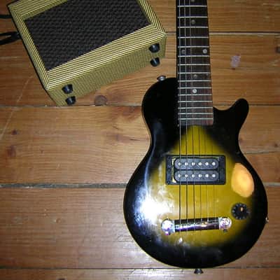 Gibson Epiphone Les Paul Pee Wee With Amp 1996 2-Color Sunburst image 3
