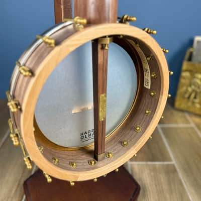 Pisgah Dobson 11" 5-String Banjo with Walnut Rim and Neck, Persimmon Fretboard image 7