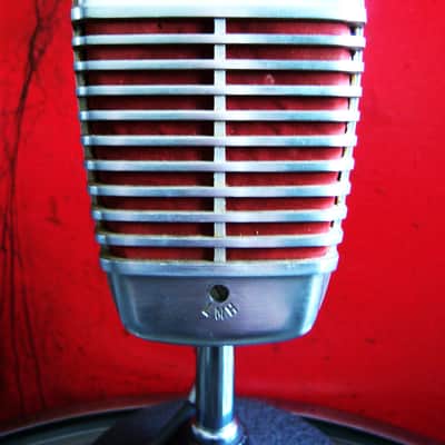 Vintage 1940's Shure 51 Omni-directional Microphone multi Z w cable Nat King Cole 51S # 6 image 4