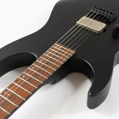 ESP LTD M-201 HT Left-handed Electric Guitar - Black Satin image 6