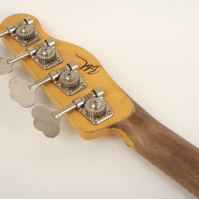 Nash Bass PB-52 Butterscotch Blonde Lollar Pickup Left Handed GRT-610 image 7