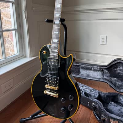 2014 Epiphone Les Paul Custom Classic - Ebony Black image 4