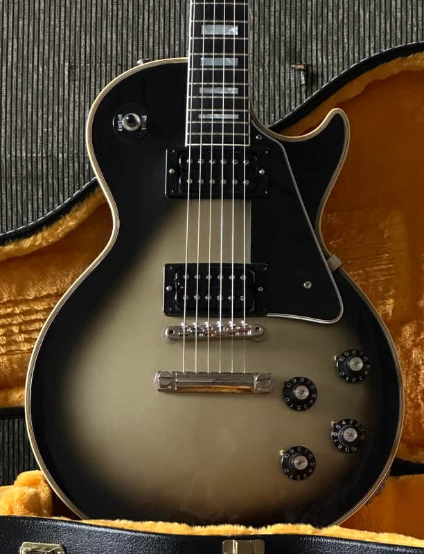 2024 Gibson Les Paul Custom 1968 Historic Silverburst Custom Shop image 1