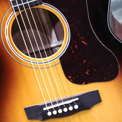 Guild F-40 Traditional Antique Burst Guild USA Jumbo Acoustic Guitar w/Case image 8