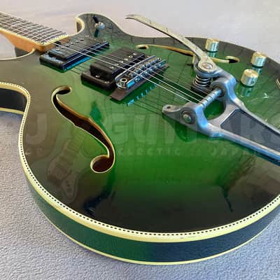 TEISCO 'EMPERADOR' VINTAGE '335' MIJ 1960s GREEN ***CLEARANCE*** image 6