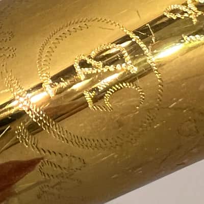 King 5B Symphony Tenor Trombone w F Attachment 1979 - Lacquer Large Bore image 6