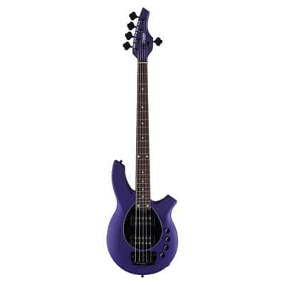 Sterling by Music Man Bongo 5-String Bass - Firemist Purple Satin image 2