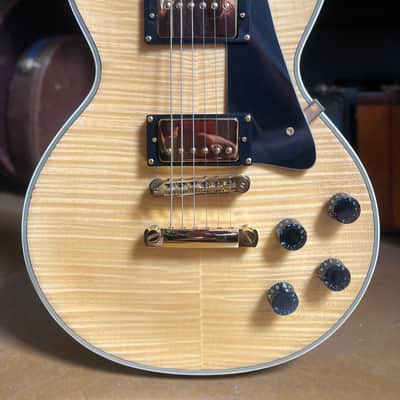LP Style Electric Guitar - Gold Hardware W/ Flamed Maple Top image 1
