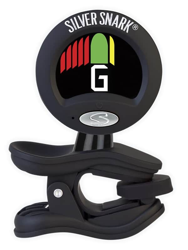 Snark SIL-BLK Silver Snark Black Silver Rechargeable Chromatic Tuner image 1