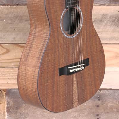Martin LXK2 Little Martin Left-Handed Acoustic Guitar Natural w/ Gigbag image 2