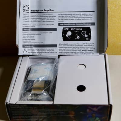 PreSonus HP2 Stereo Headphone Amplifier with Cable and PSU image 3
