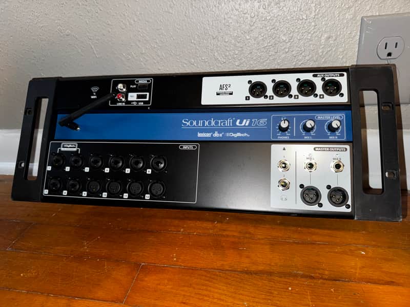 Soundcraft Ui-16 Rackmount 16-Channel Digital Mixer image 1