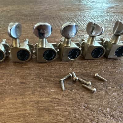 DiMarzio Lo Mass 1980s Yngwie Malmsteen Fender Stratocaster 6 Inline Guitar Tuners image 1