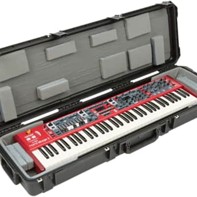 SKB 3i-5014-TKBD Watertight Injection Molded 76 Note Keyboard Case with Wheels image 1