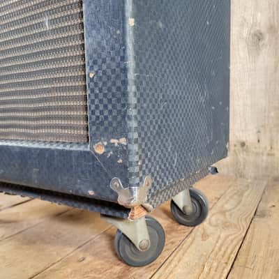 Ampeg B-15-N 1966 w/ Altec Speaker Serviced - Blue Checker image 8