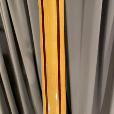 Wal Custom 1983 MKI Mark1 Fretless Bass Left Handed With Flamed Hydua Facings (Original Owner) image 20