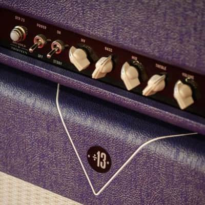 Divided by 13 BTR 23 Amplifier and 1x12 Cabinet - Amethyst Bronco image 6