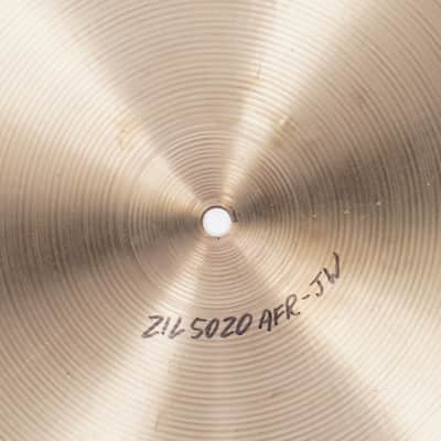 ZILDJIAN AVEDIS 20" FLAT RIDE CYMBAL image 7