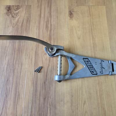 Vintage Early 1960's Gretsch B6 Bigsby Vibrato Tailpiece w/ Spring, Mounting Screws! image 1
