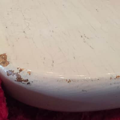 2026 MJT Jazz Bass - Aged White - Nitro Finish - block inlay, 70s style rosewood block inlay pearl bound neckk -Lollar Pickups image 8