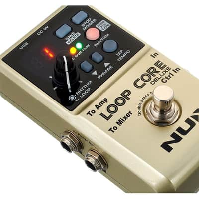 NuX Loop Core Deluxe Bundle Looper Pedal (with Dual Foot Switch) image 4