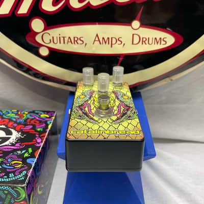 Catalinbread Limited Edition Gallery Series Naga Viper Treble Booster Pedal with Box image 3