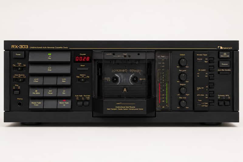 Nakamichi RX-303 Cassette Deck Dolby Unidirectional Auto Reverse