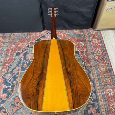 Morris D41 Style Dreadnought Model W-40 Jacaranda Solid Spruce - 1974 image 13